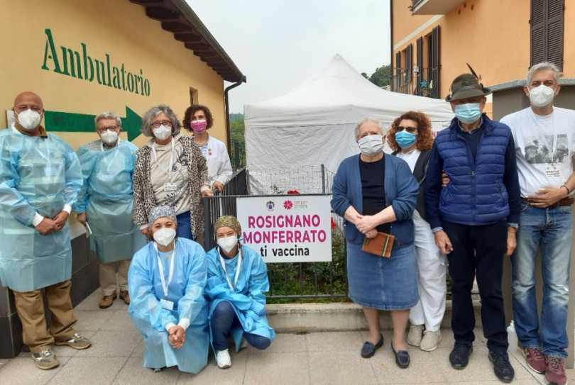 A Rosignano Monferrato c’è il punto vaccinale
